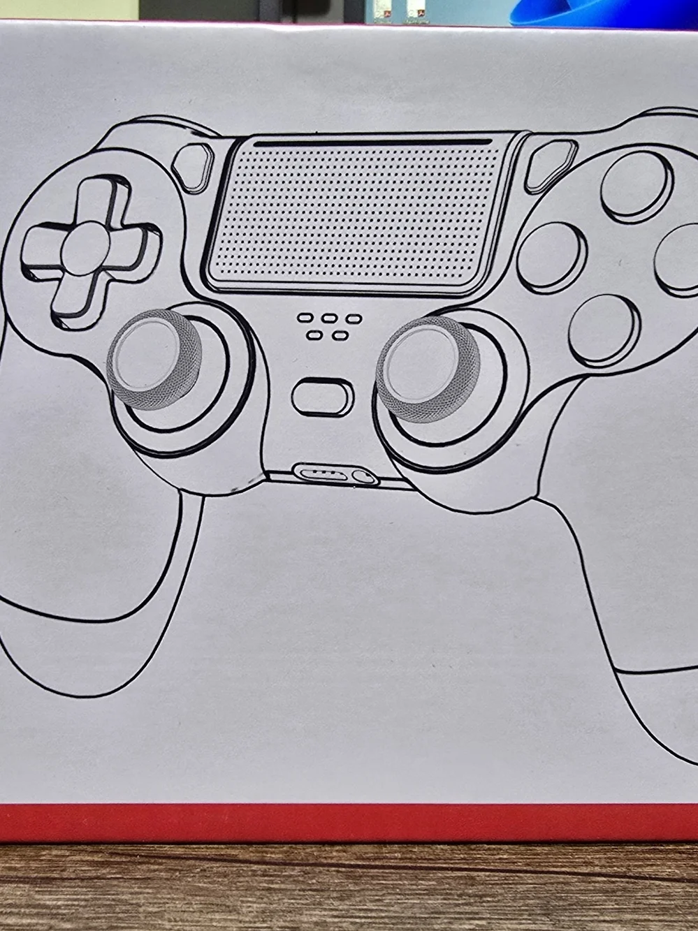 Wireless Game Controller - Neon Yellow and Blue